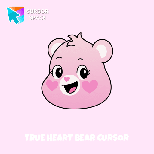 True Heart Bear cursor arrow cursor